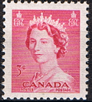 Canada 1953 SG 452 Queen Elizabeth Karsh Set Fine Mint