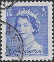 Canada 1953 SG 454 Queen Elizabeth Karsh Fine Used