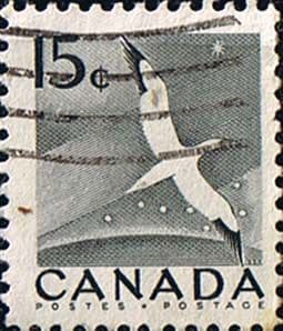 Canada 1954 Northern Gannet SG 474 Fine Used