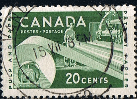 Canada 1955 Industries SG 488 Fine Used