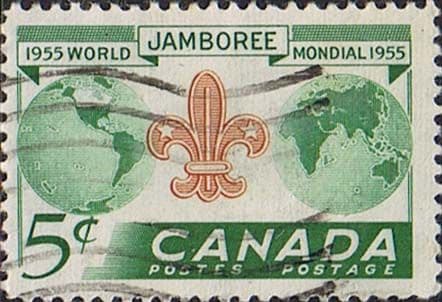 Canada 1955 World Scout Jamboree SG 482 Fine Used