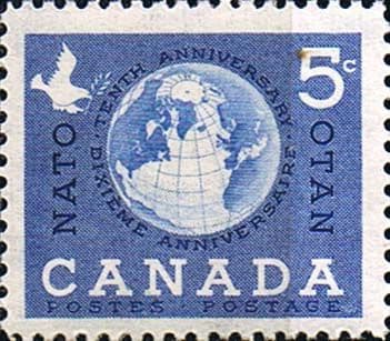 Canada 1959 SG 510 NATO Fine Mint