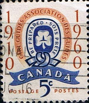 Canada 1960 Golden Jubilee of Canadian Girl Guides Fine Used