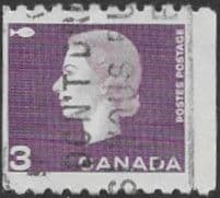 Canada 1962 Queen Elizabeth Head SG 532a Coil Stamps Fine Used