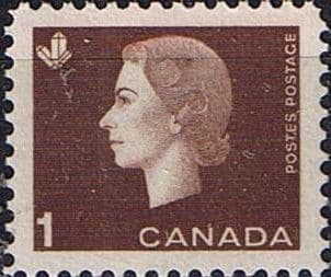 Canada 1962 Queen Elizabeth II and industry symbols SG 527 Fine Mint