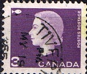 Canada 1962 Queen Elizabeth II and industry symbols SG 529 Fine Used