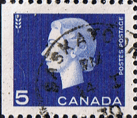Canada 1962 Queen Elizabeth II and industry symbols SG 531 Fine Used