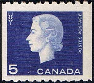 Canada 1962 SG 534 Queen Elizabeth Head Coil Stamps Fine Mint