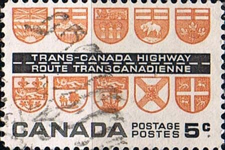 Canada 1962 Trans-Canada Highway Fine Used