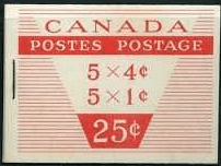 Canada 1963 Booklet SB 58 Fine Mint