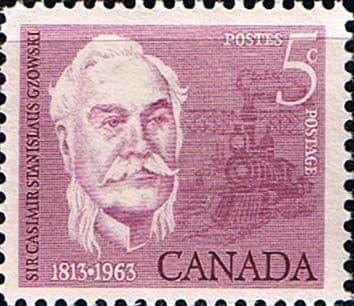 Canada 1963 Sir Casimir Gzowski Fine Mint