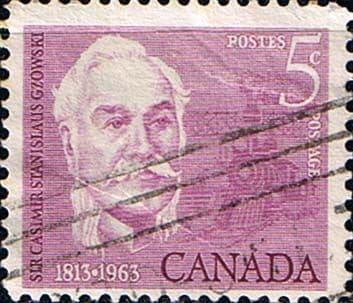 Canada 1963 Sir Casimir Gzowski Fine Used