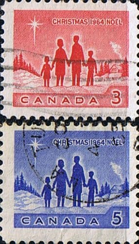 Canada 1964 Christmas Set Fine Used