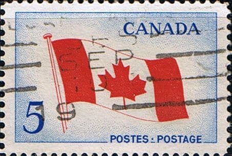 Canada 1965 Inauguration of National Flag Fine Used