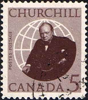 Canada 1965 SG 565 Churchill Commemoration Fine Used