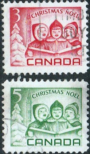 Canada 1967 Christmas Set Fine Used