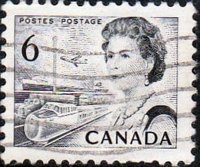 Canada 1967 Queen Elizabeth Head SG 583c Fine Used