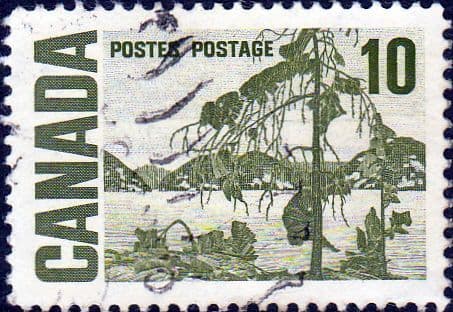 Canada 1967 Queen Elizabeth Head SG 585 Fine Used