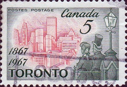 Canada 1967 Toronto as Capital City of Ontario SG 617 Fine Used