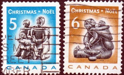 Canada 1968 Christmas Set Fine Used
