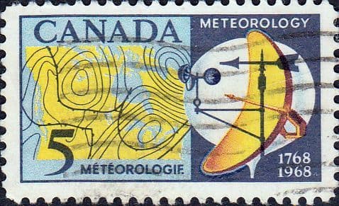 Canada 1968 First Meteorological Readings SG 621 Fine Used