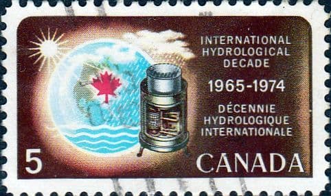 Canada 1968 International Hydrological Decade SG 623 Fine Used