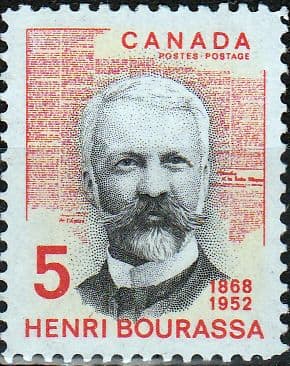 Canada 1968 SG 627 Henri Bourassa Fine Mint
