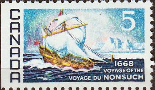 Canada 1968 Voyage of the Nonsuch SG 624 Fine Mint