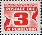 Canada 1969 - 78 Postage Due D 34 Fine Mint