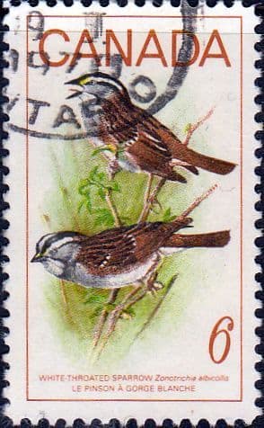 Canada 1969 Birds White-throated Sparrow SG 638 Fine Used