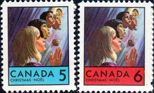 Canada 1969 Christmas Set Fine Mint