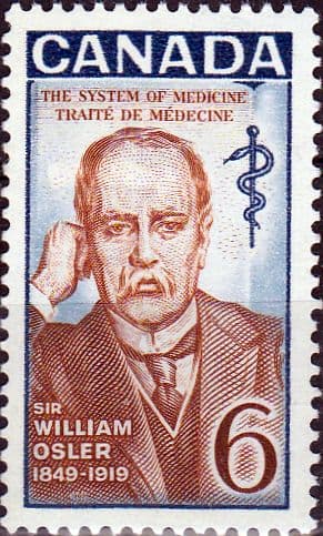 Canada 1969 Sir William Osler SG 637 Fine Mint