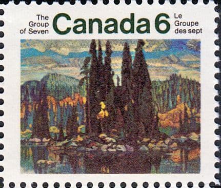 Canada 1970 Group of Seven Artists SG 660 Fine Mint