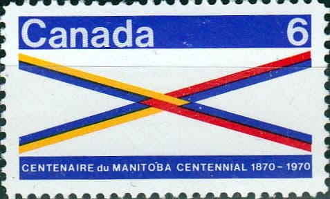 Canada 1970 SG 647 Centenary of Manitoba Fine Mint