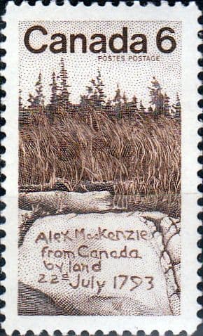 Canada 1970 SG 658 Sir Alexander Mackenzie Fine Mint