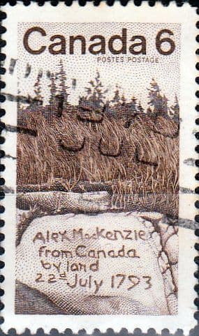 Canada 1970 Sir Alexander Mackenzie SG 658 Fine Used