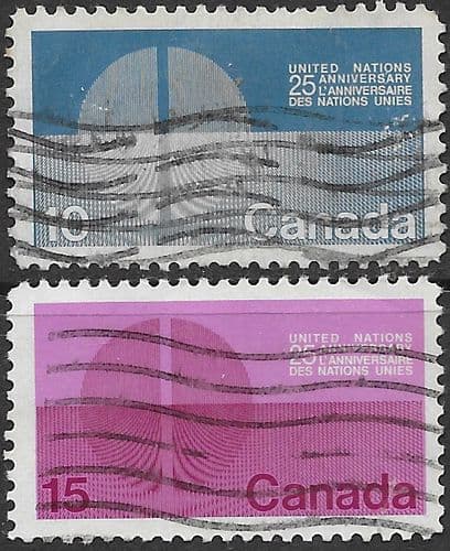 Canada 1970 UNO Set Fine Used
