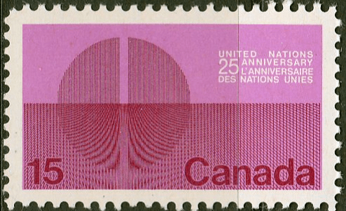 Canada 1970 UNO Sg 656 Fine Mint
