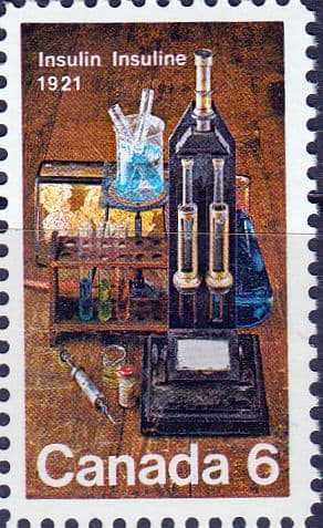 Canada 1971 Discovery of Insulin SG 675 Fine Mint