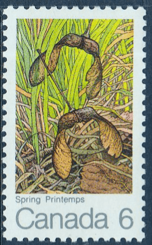 Canada 1971 The Maple Leaf in Four Seasons SG 677 Fine Mint