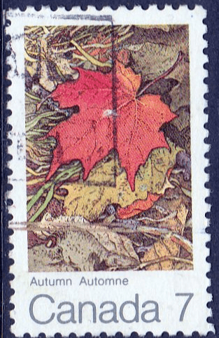 Canada 1971 The Maple Leaf in Four Seasons SG 679 Fine Used