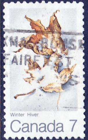 Canada 1971 Withered leaves and snow SG 680 Fine Used