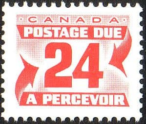 Canada 1977 Postage Due D43 Fine Mint