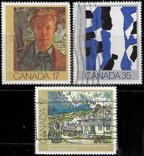 Canada 1981 Canadian Paintings Set Fine Used