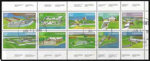 Canada 1983 Canada Day. Forts (1st series) Set Fine Used