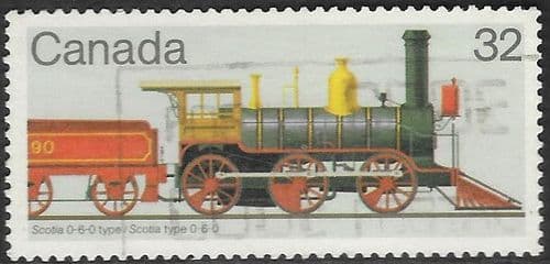 Canada 1984 Railway Locomotives SG 1132 Fine Used