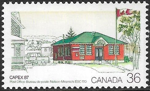 Canada 1987 Capex '87 International Stamp Exhibition, Toronto. Post Offices SG 1228 Fine Mint