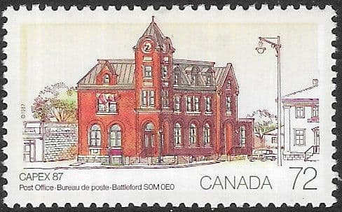 Canada 1987 Capex '87 International Stamp Exhibition, Toronto. Post Offices SG 1230 Fine Mint