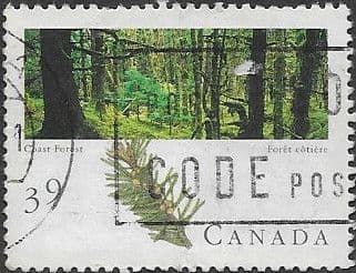 Canada 1990 Canadian Forests Art SG 1396 Fine Used