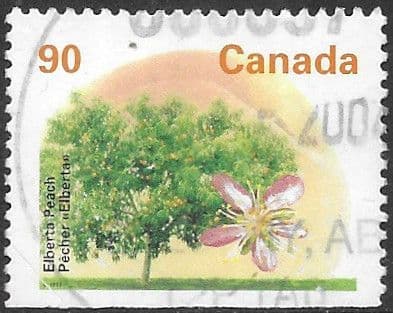 Canada 1991 Elberta peach SG 1478 Fine Used